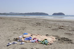 Samara strand verlaten handdoek